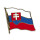 Flaggen-Pin vergoldet Slowakei