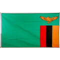Flagge 90 x 150 : Sambia