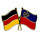 Freundschaftspin Deutschland-Liechtenstein