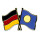 Freundschaftspin Deutschland-Palau