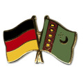 Freundschaftspin Deutschland-Turkmenistan
