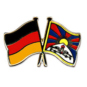 Freundschaftspin: Deutschland-Tibet