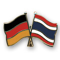 Freundschaftspin Deutschland-Thailand