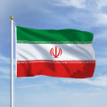 Premiumfahne Iran 100x70 cm Ösen