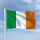 Premiumfahne Irland 100x70 cm Ösen