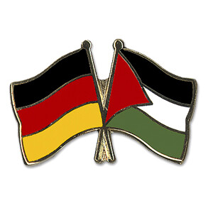 Freundschaftspin: Deutschland-Palästina