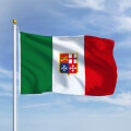 Premiumfahne Italien Handel 30x20 cm Strick-/ Schlaufe