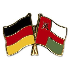 Freundschaftspin: Deutschland-Oman