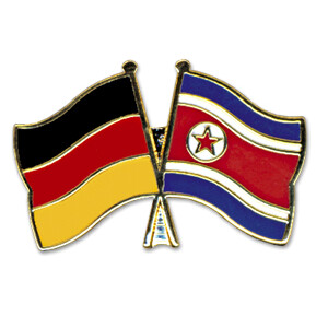 Freundschaftspin: Deutschland-Nordkorea