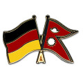 Freundschaftspin Deutschland-Nepal