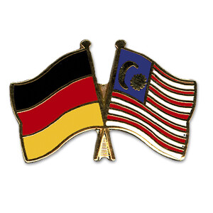 Freundschaftspin: Deutschland-Malaysia