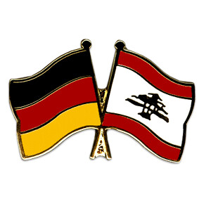 Freundschaftspin: Deutschland-Libanon