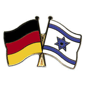 Freundschaftspin: Deutschland-Israel