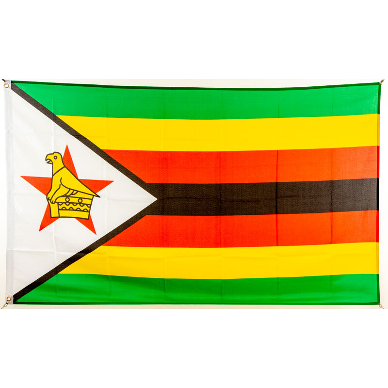 Fahne Flagge Simbabwe 20 x 30 cm Bootsflagge Premiumqualität 