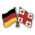 Freundschaftspin Deutschland-Georgien