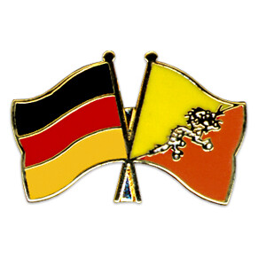 Freundschaftspin: Deutschland-Bhutan