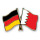 Freundschaftspin Deutschland-Bahrain