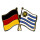 Freundschaftspin Deutschland-Uruguay