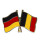 Freundschaftspin Deutschland-Belgien