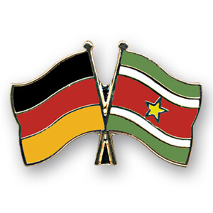 Freundschaftspin: Deutschland-Suriname