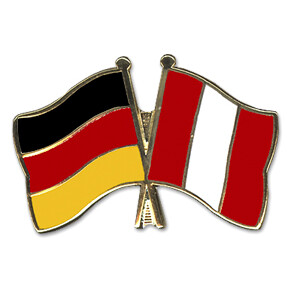 Freundschaftspin: Deutschland-Peru