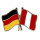 Freundschaftspin Deutschland-Peru