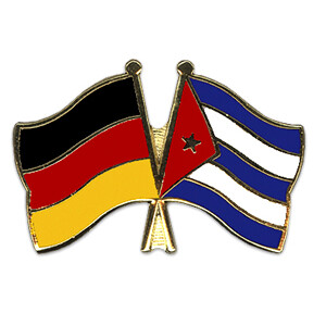 Freundschaftspin: Deutschland-Kuba