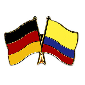 Freundschaftspin: Deutschland-Kolumbien