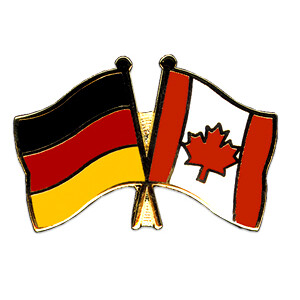 Freundschaftspin: Deutschland-Kanada