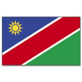 Tischflagge 15x25 : Namibia