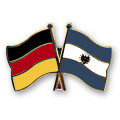 Freundschaftspin Deutschland-El Salvador