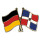 Freundschaftspin Deutschland-Dominikanische Republik