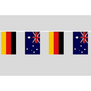 Party-Flaggenkette : Deutschland - Australien