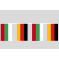 Party-Flaggenkette Deutschland - Bulgarien