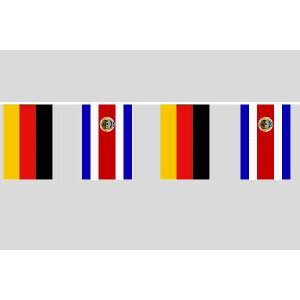 Party-Flaggenkette : Deutschland - Costa Rica