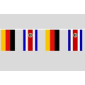 Party-Flaggenkette Deutschland - Costa Rica