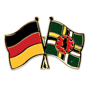 Freundschaftspin: Deutschland-Dominica