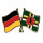 Freundschaftspin Deutschland-Dominica