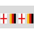 Party-Flaggenkette Deutschland - England