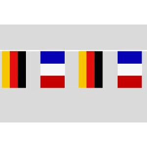 Party-Flaggenkette : Deutschland - Frankreich