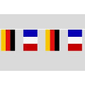 Party-Flaggenkette Deutschland - Frankreich