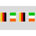Party-Flaggenkette : Deutschland - Irland