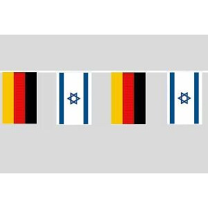Party-Flaggenkette : Deutschland - Israel