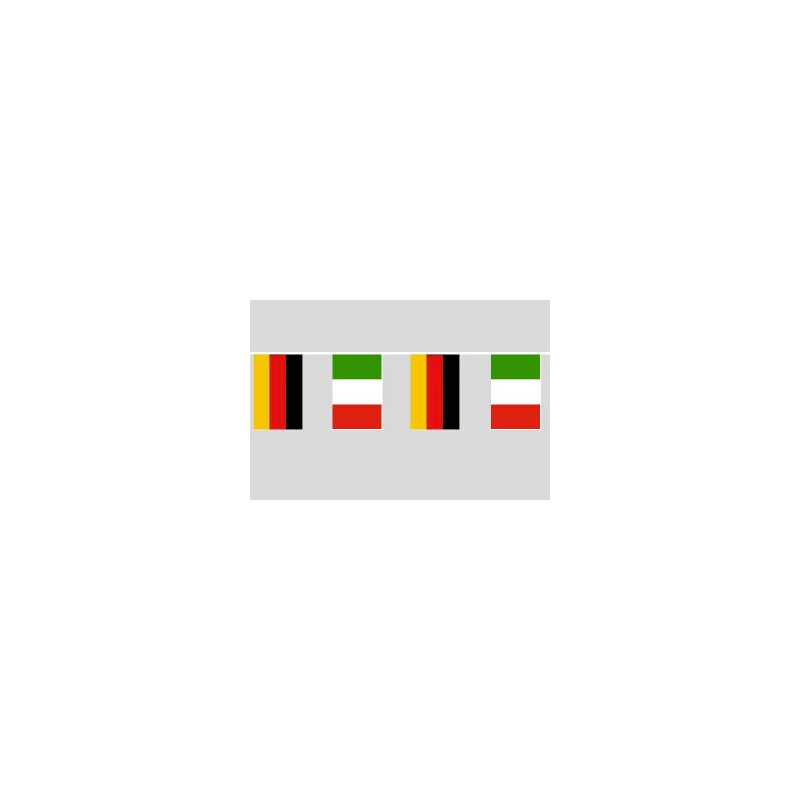Party-Flaggenkette Deutschland - Italien, 24,95 €