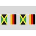 Party-Flaggenkette Deutschland - Jamaika