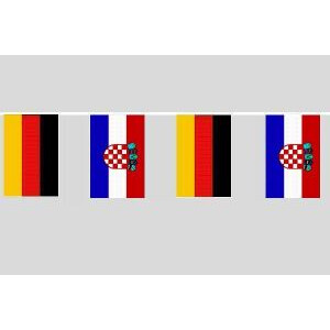 Party-Flaggenkette : Deutschland - Kroatien