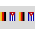 Party-Flaggenkette Deutschland - Kuba