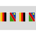 Party-Flaggenkette : Deutschland - Namibia