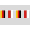 Party-Flaggenkette : Deutschland - Polen