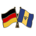 Freundschaftspin Deutschland-Barbados